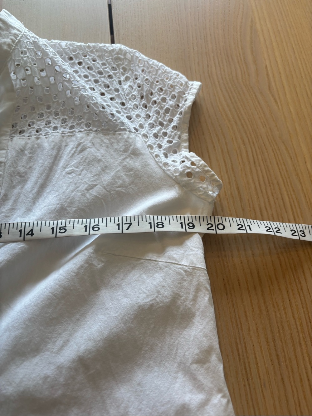 $475 JUDITH & CHARLES, the eyelet white dress! - Picture 4 of 9